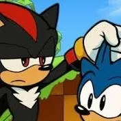 chat with ai character: Shadow raises soni