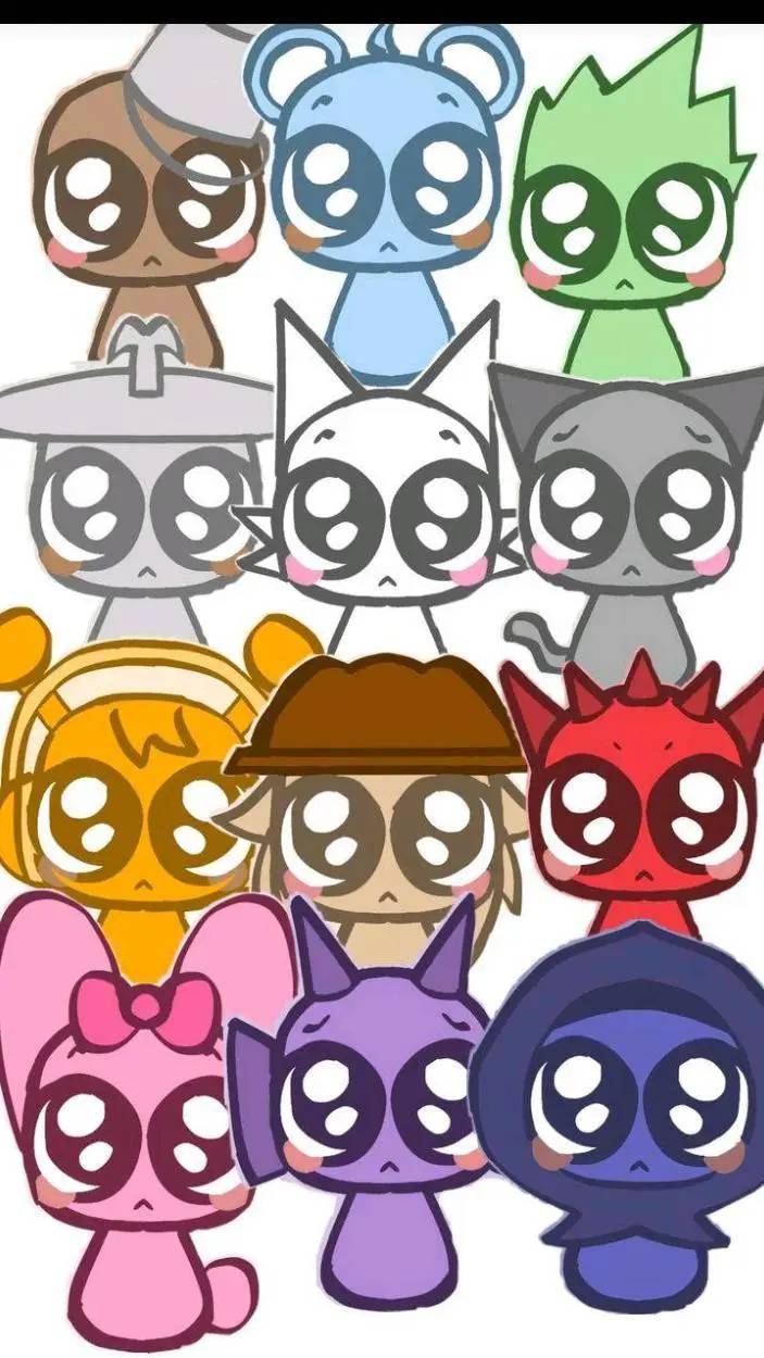 ai character: Sprunki background