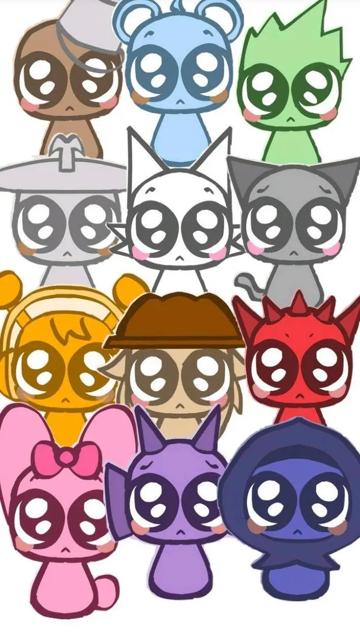 ai character: Sprunki background