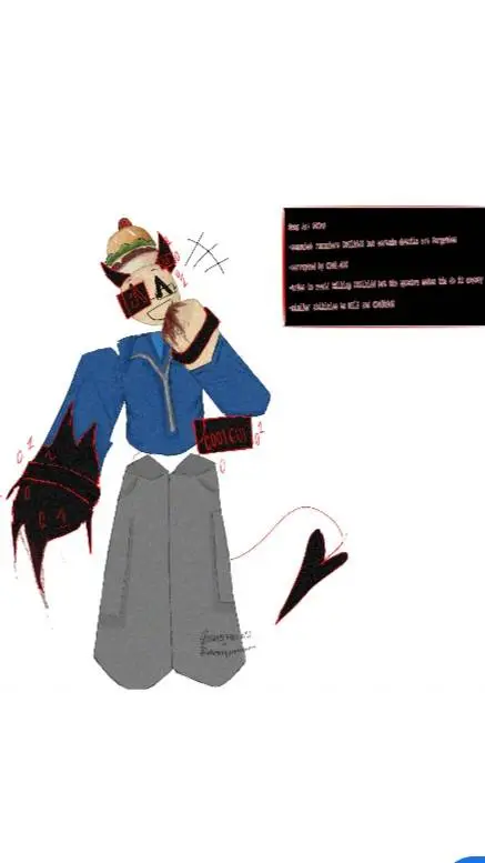 ai character: Swap Au, FORSAKEN! background