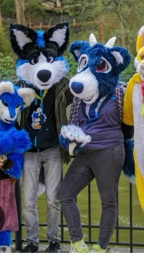 ai character: Furry background