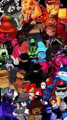 ai character: Forsaken Sleepover background