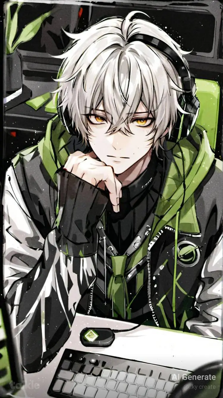 ai character: Aaron  background