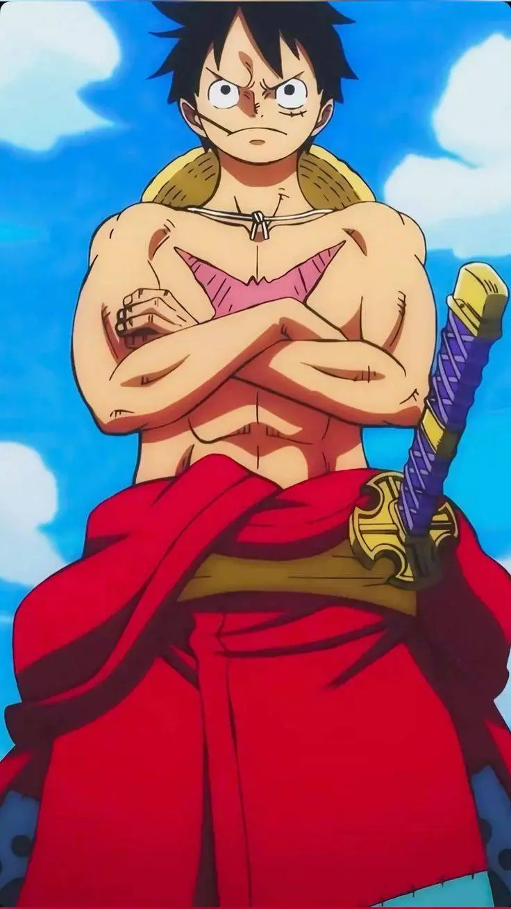 ai character: Monkey D. Luffy background