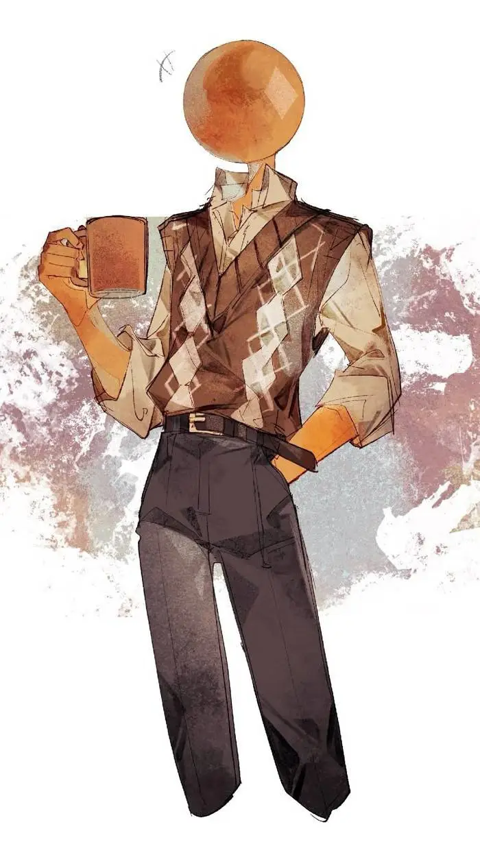 ai character: ꧁𝐊𝐢𝐧𝐠 𝐎𝐫𝐚𝐧𝐠𝐞꧂ background