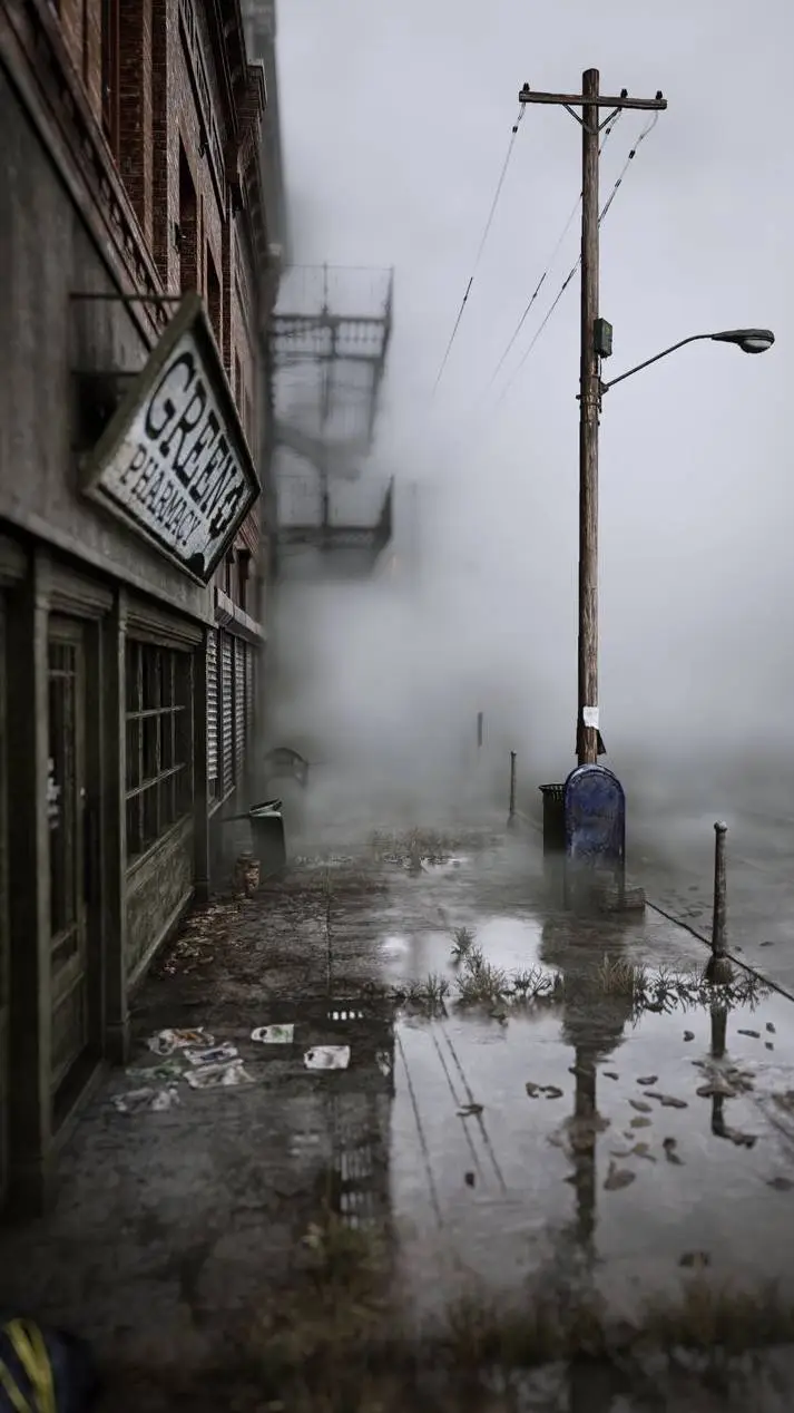 ai character: Zombie apocalypse  background