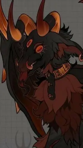 ai character: Zaris (not my pic) background