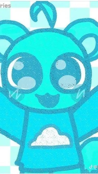 ai character: 💙✪🐻 Sky! 🐻✪💙 (V2)  background