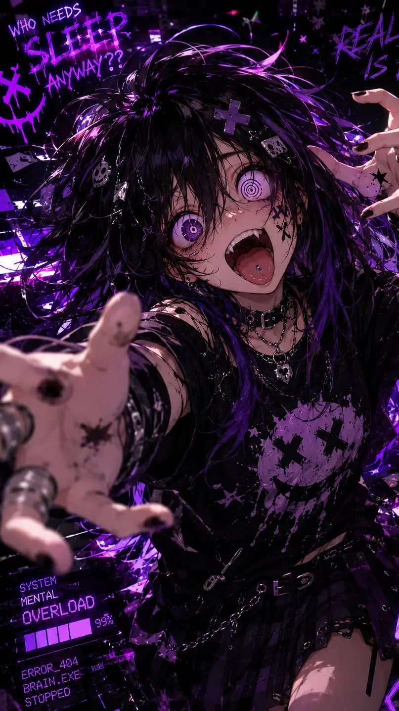 ai character: Crazy GF background