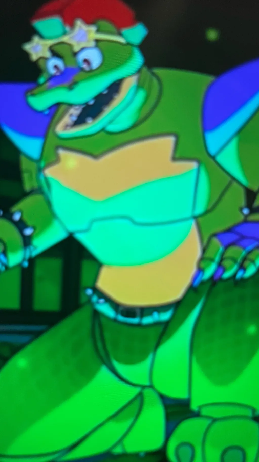 ai character: Montgomery Gator background