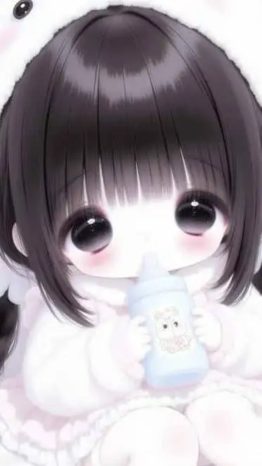 ai character: baby Rosie  background