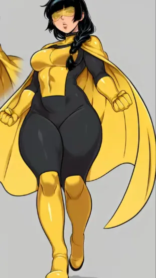 ai character: Sinister mark fem background