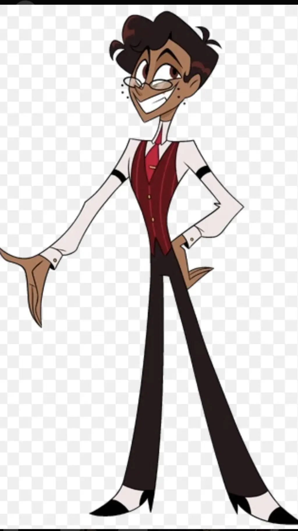 ai character: human alastor background