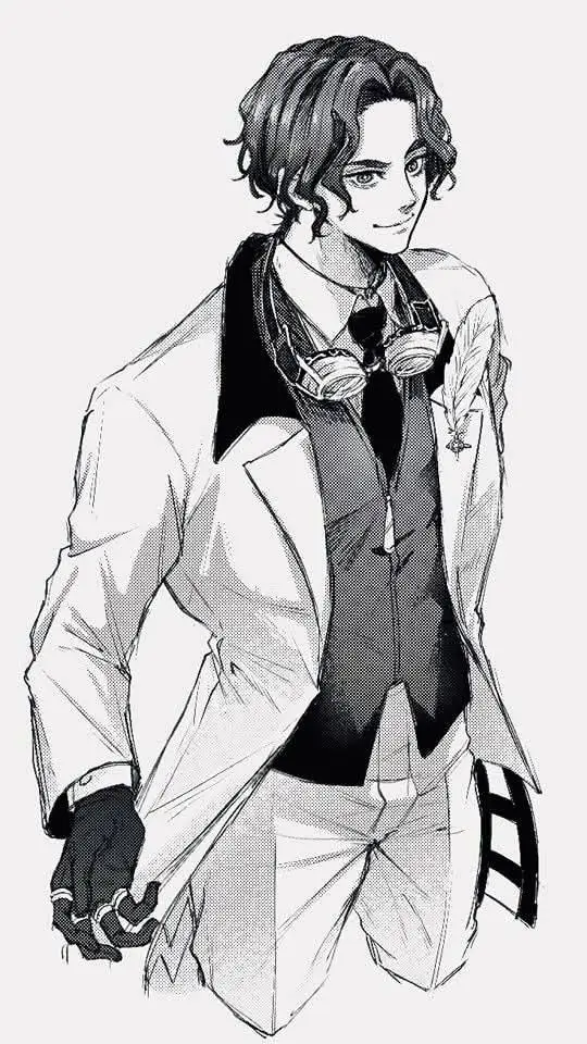 ai character: 📄 Nikola tesla 📄 background