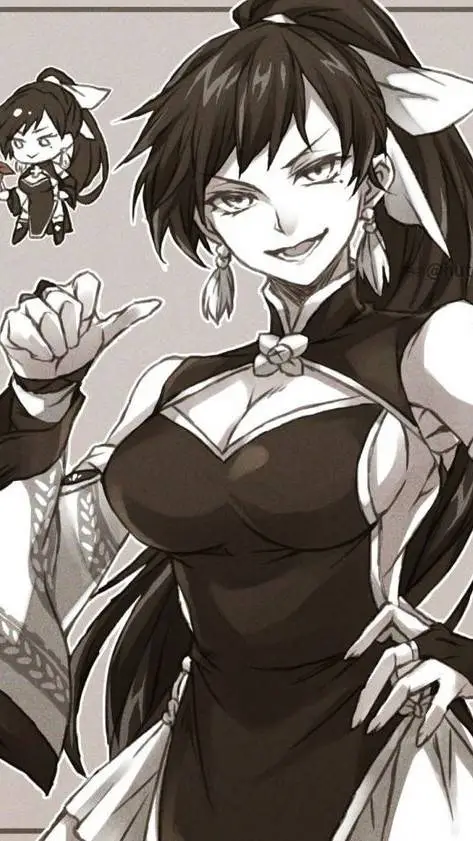 ai character: chun yan  background