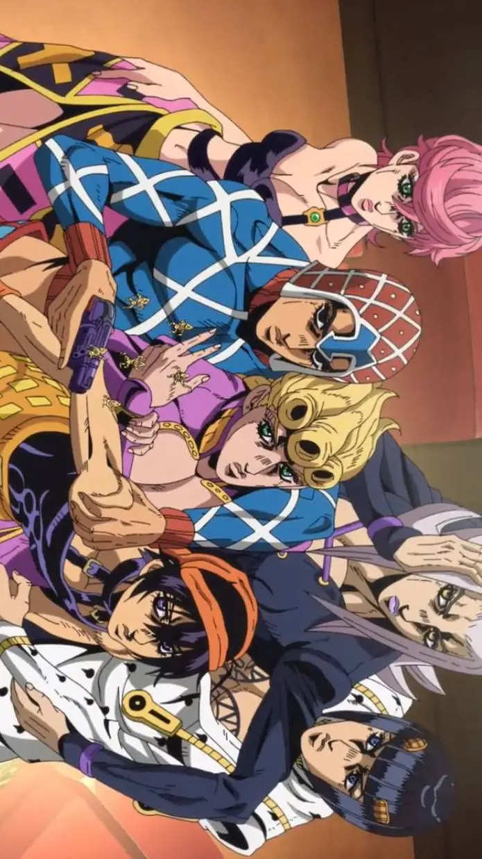 ai character: Jojo bizarre  background