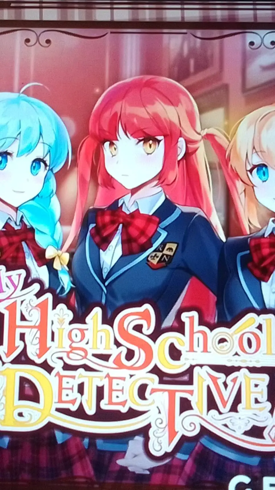 ai character: High school detect background