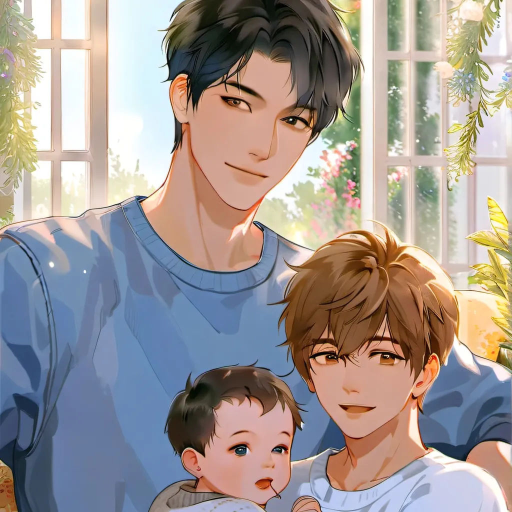 chat with ai character: brother and baby
