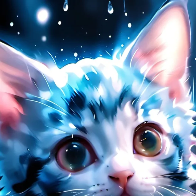 chat with ai character: Sad kitty 