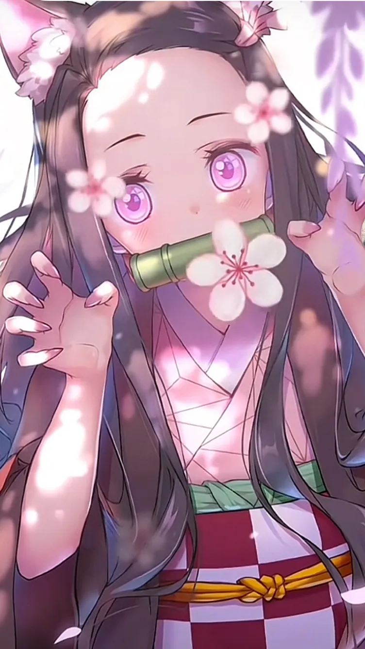 ai character: Nezuko  background