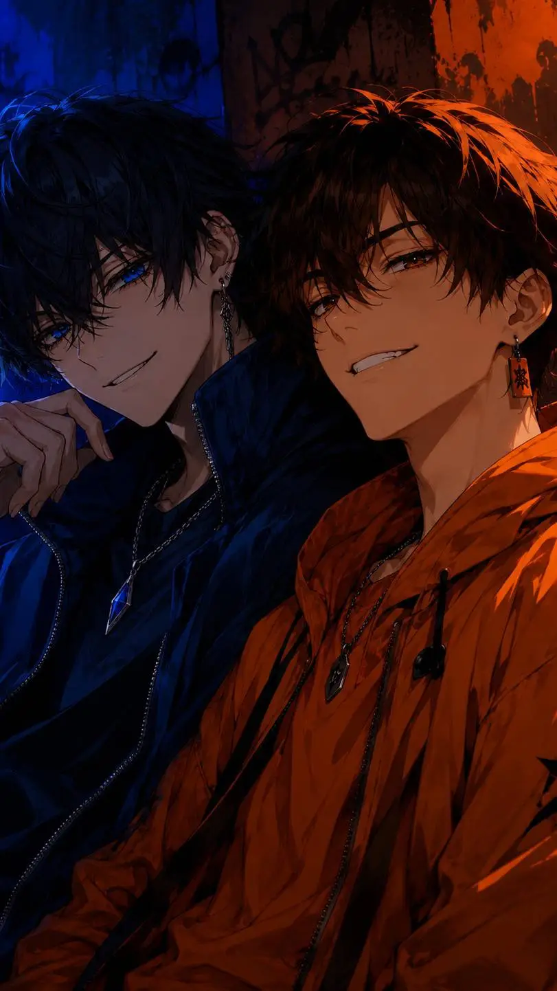 ai character: Liam e Nick background