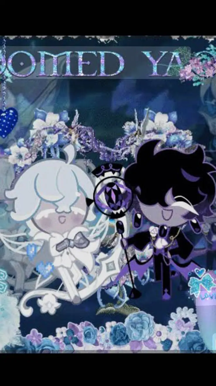 ai character: Black Sapphire :3 background