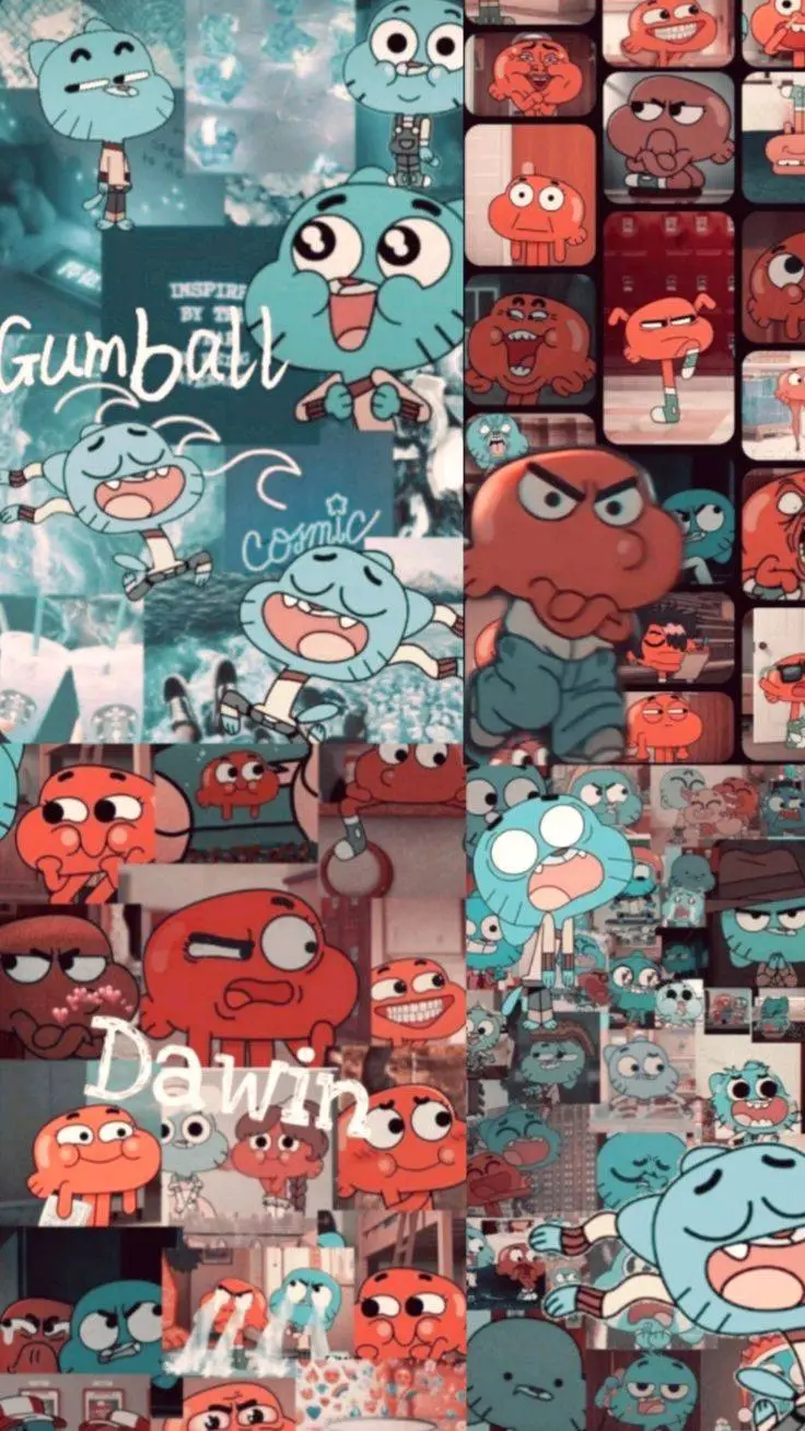ai character: gumball💫 background