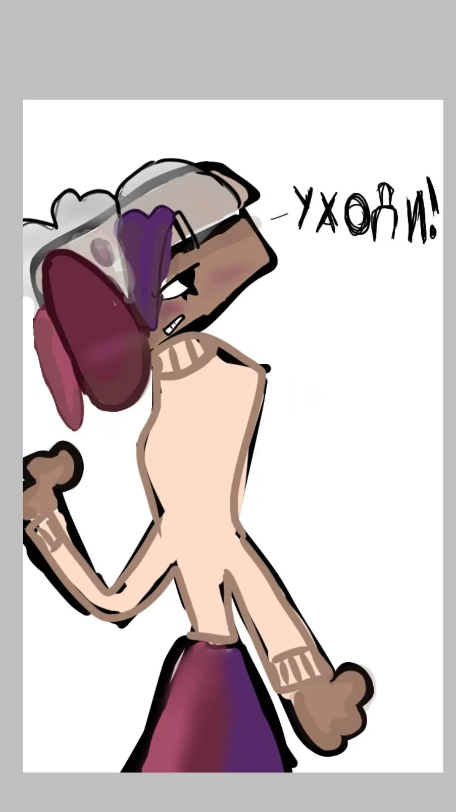 ai character: бруша 🖌️ :D!! background