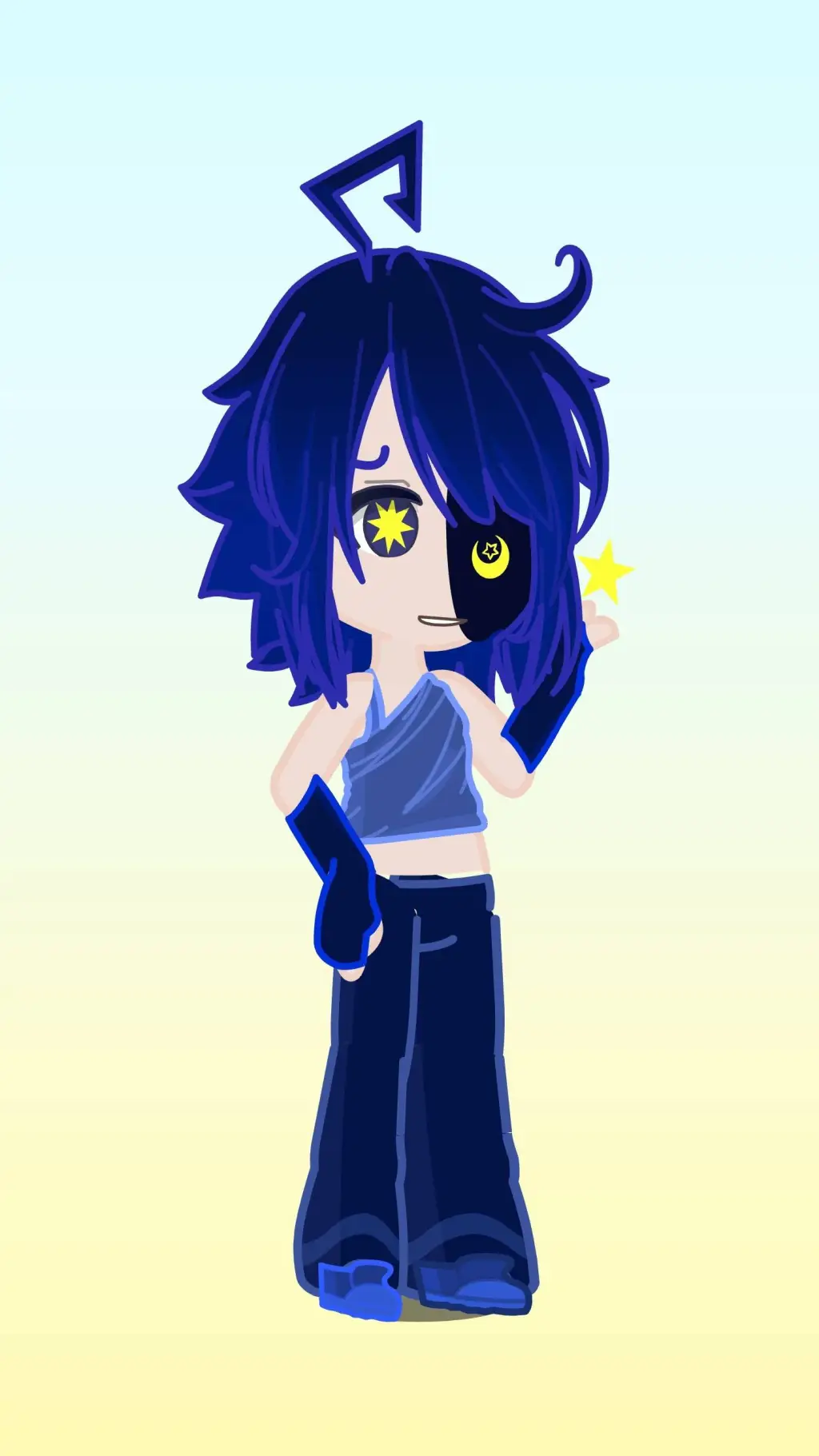 ai character: DÈCEMBER background