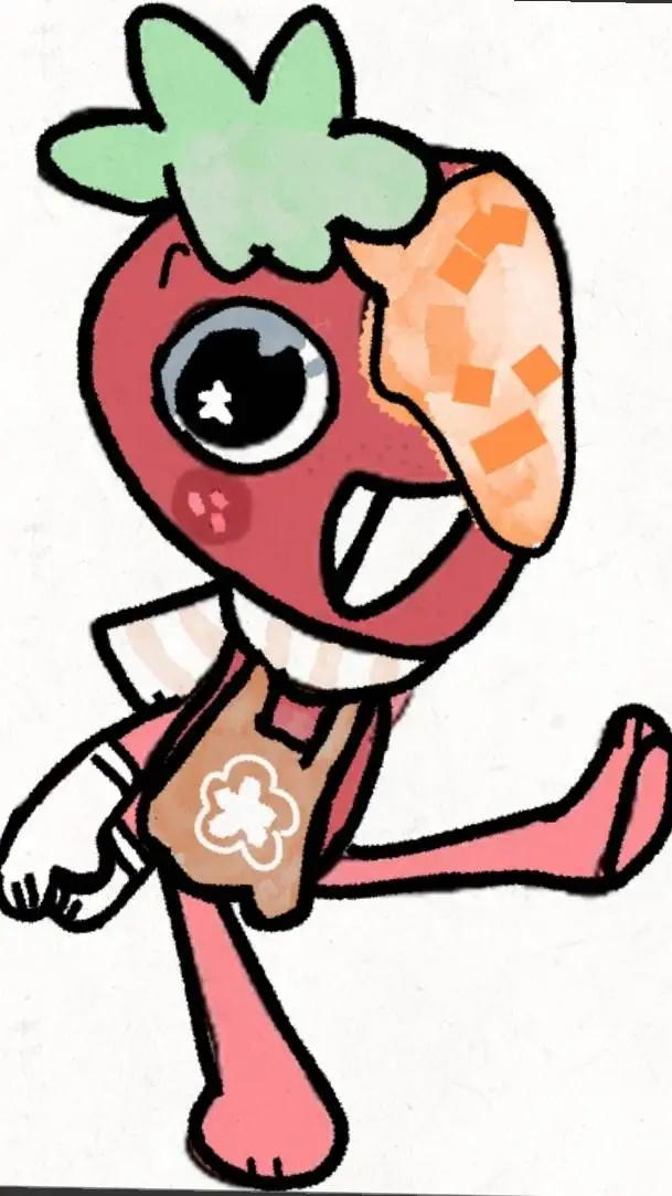 ai character: 🍓 Sprout Sidley 🍓 background