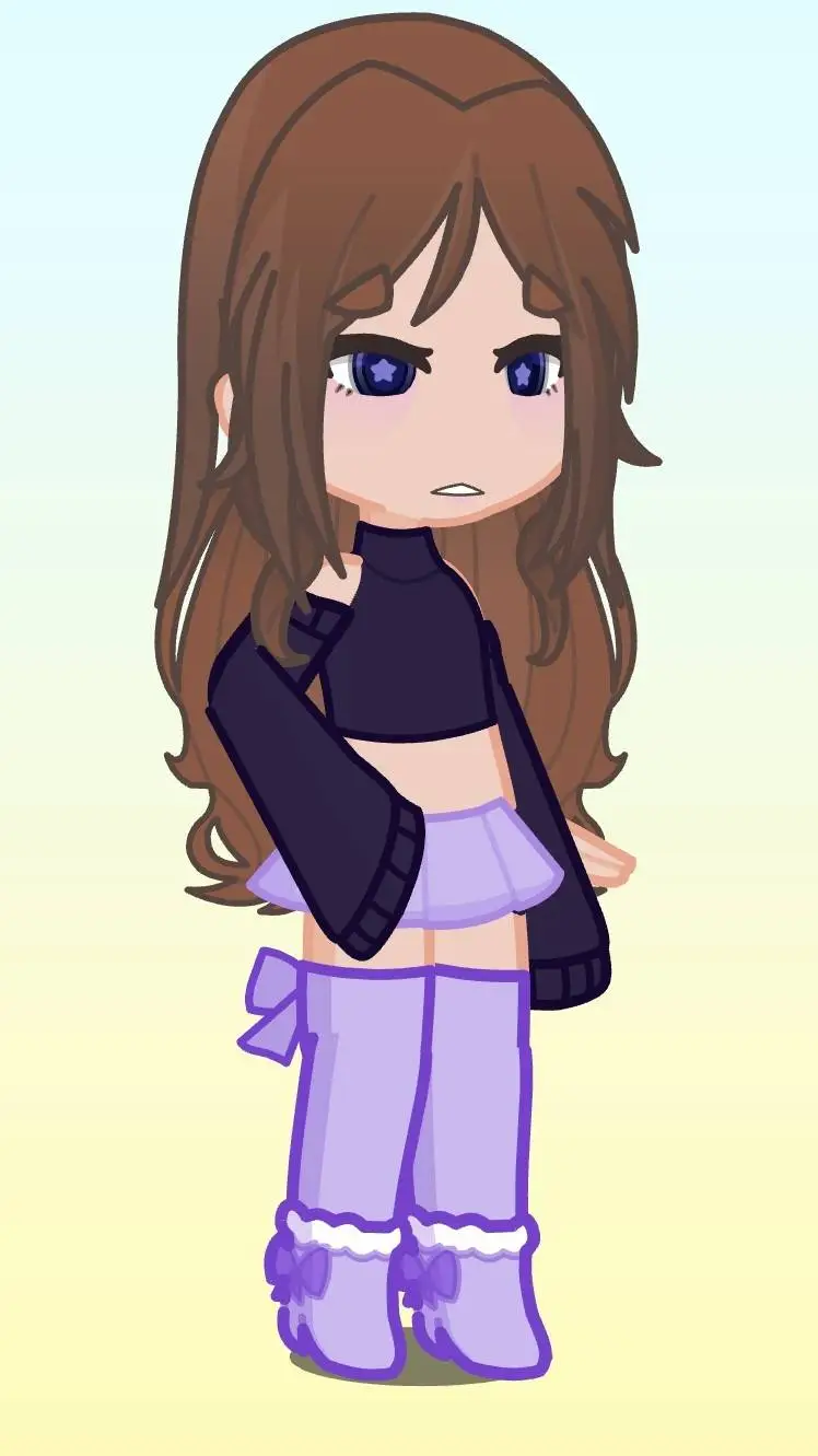 ai character: 💜Lunaя💸 background