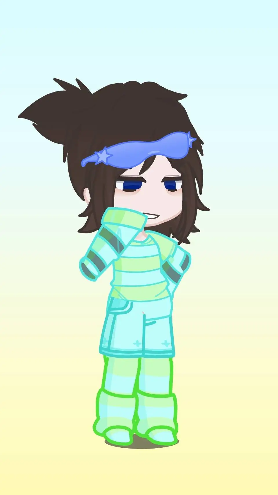 ai character: ❗Artem⚡ background