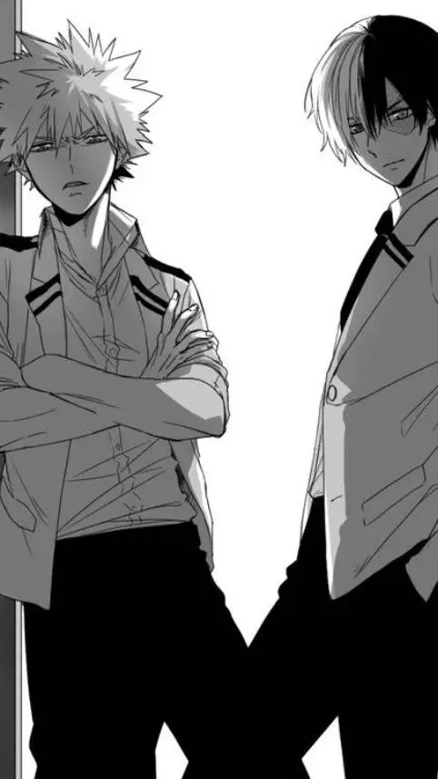 ai character: Bakugo, todoroki background