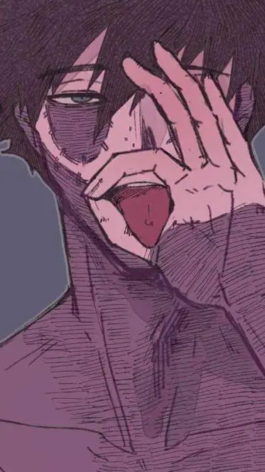 ai character: Dabi💙 background