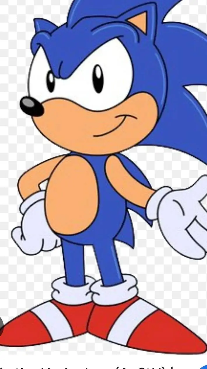 ai character: Classic Sonic background