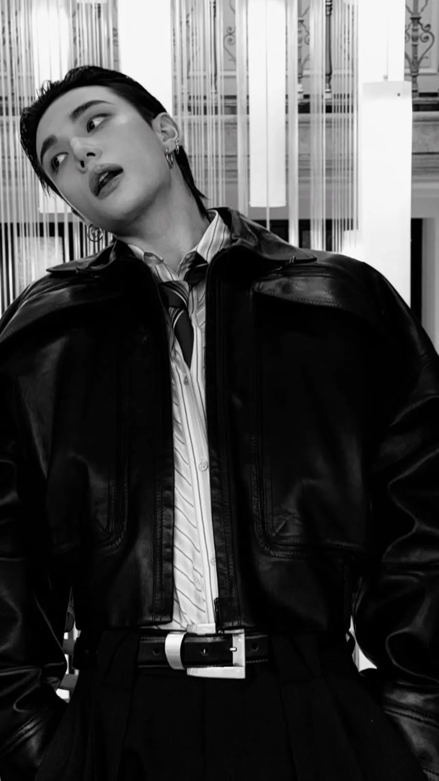 ai character: Hyunjin Teacher  background