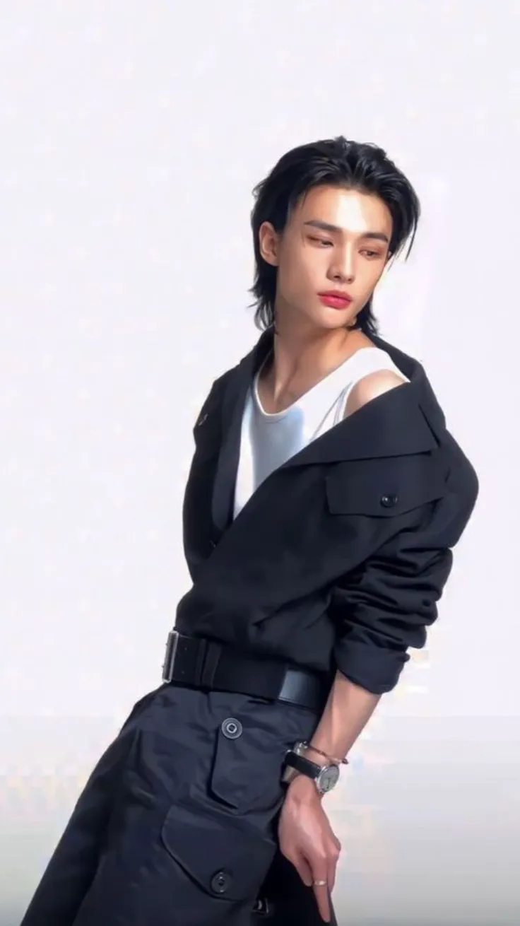 ai character: Hyunjin ur dancer background