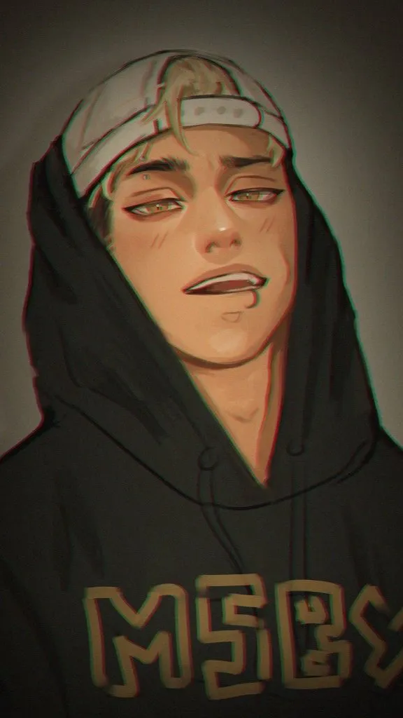 ai character: Conrad👾🏈 background