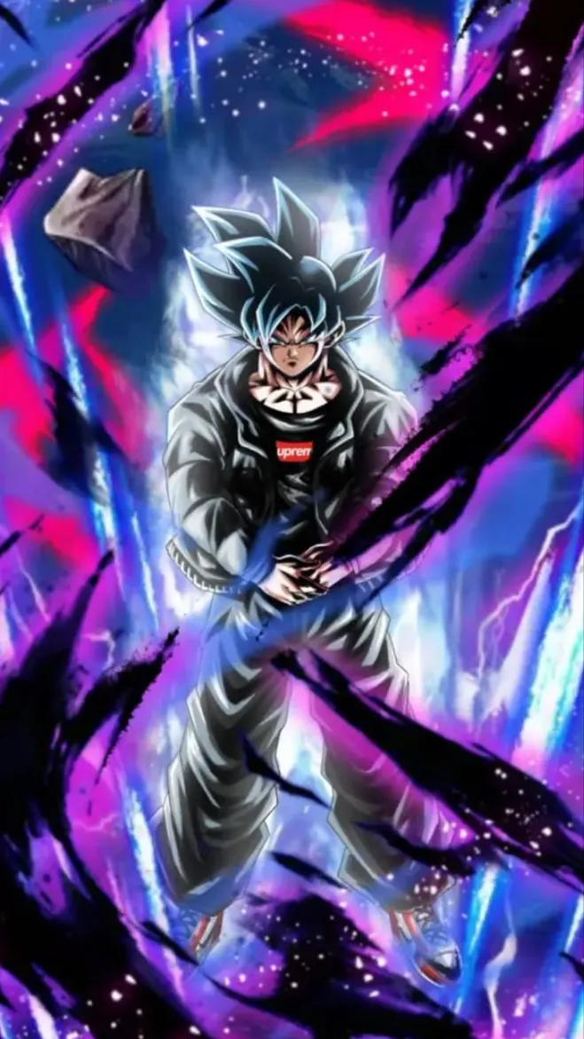 ai character: Drip Goku background