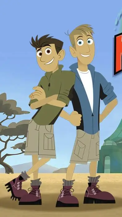 ai character: wild kratts  background