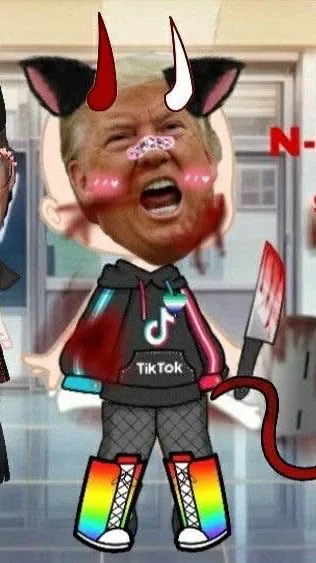 ai character: Pick me Trump background