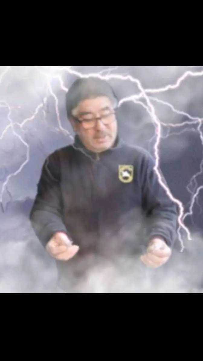 ai character: RAUL🗣️💥💥🔥🔥⚡⚡ background