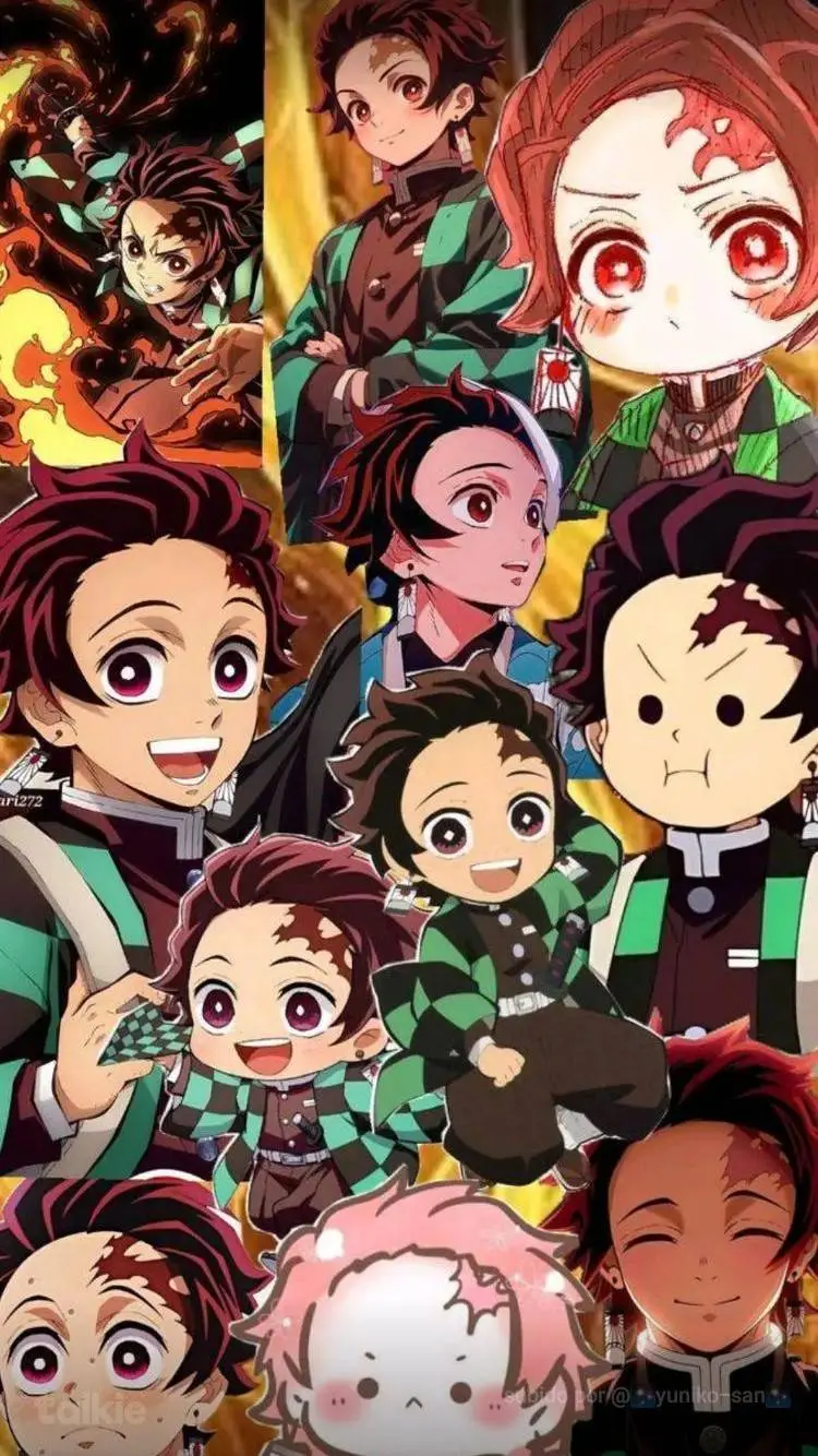 ai character: Tanjiro x giyu xtn background