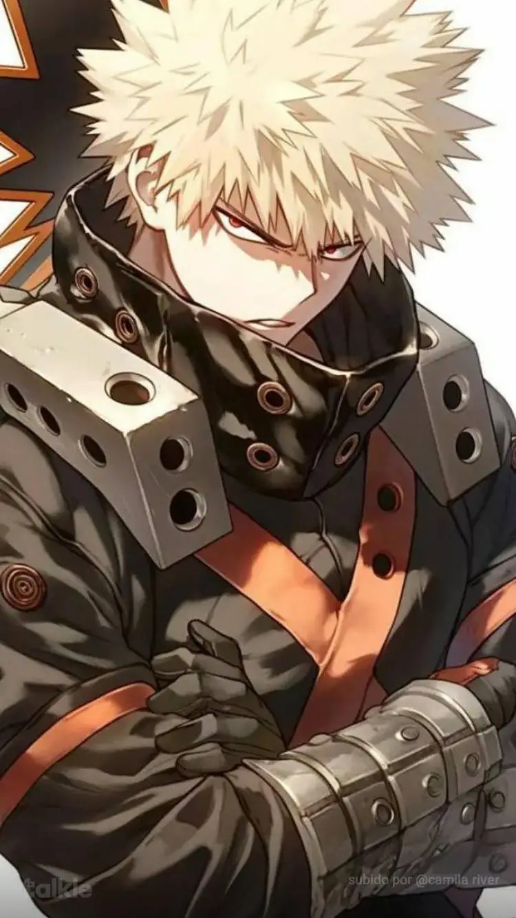 ai character: Bakugo Katsuki background