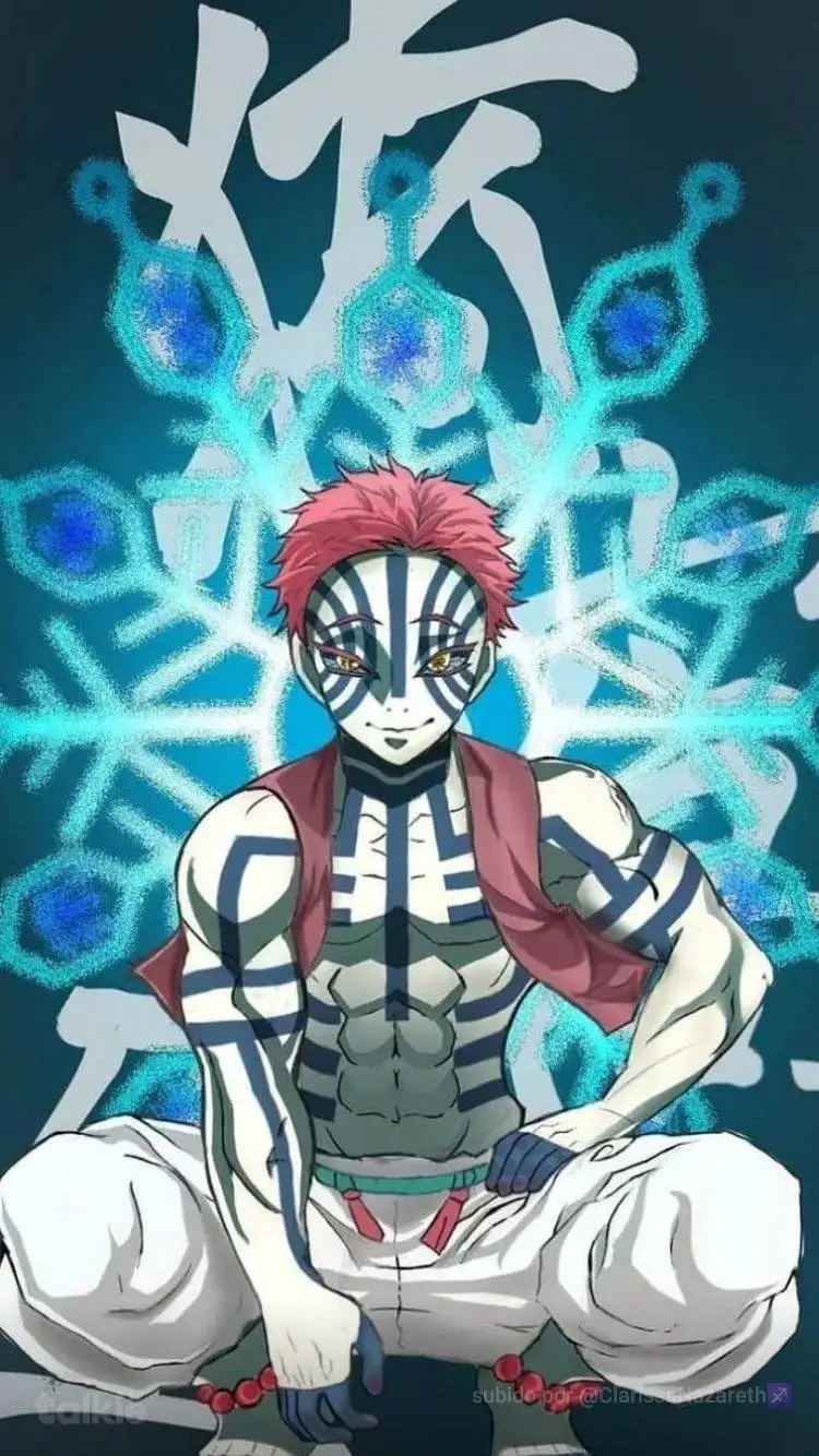 ai character: Akaza 🥰 background