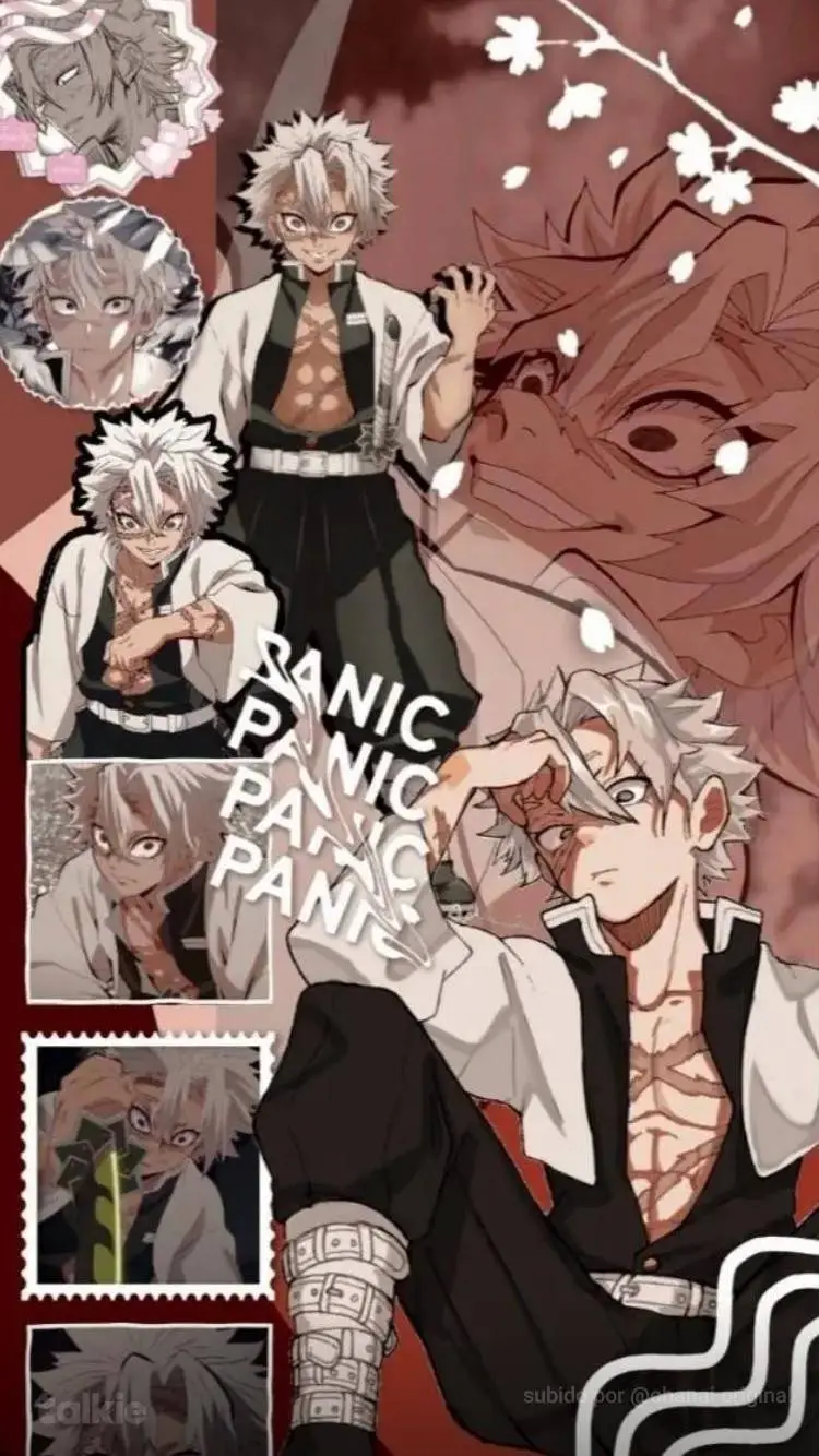 ai character: Sanemi salami background