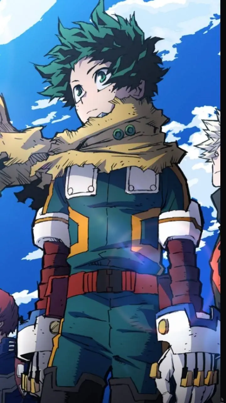 ai character: Deku-kun💚💚 background