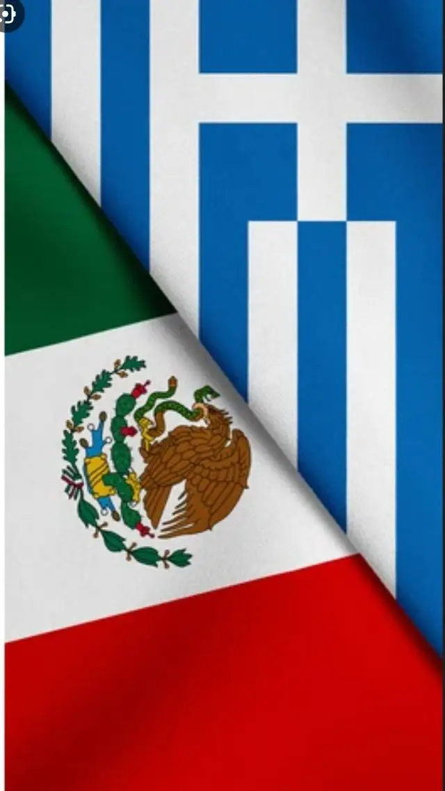 ai character: Mexico x America background