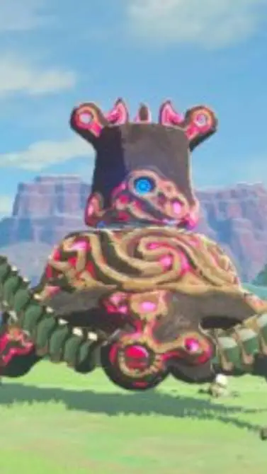 ai character: Guardian BOTW background