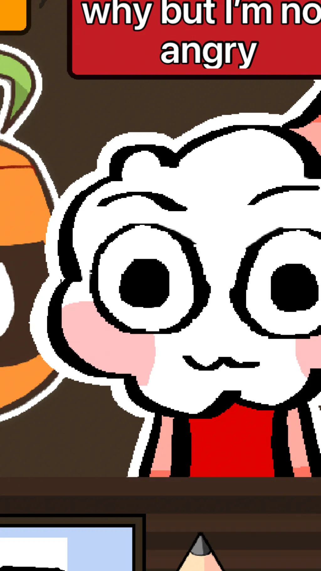 ai character: Shrimpo background